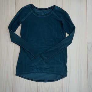Lululemon blue long sleeve
